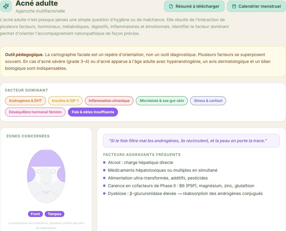 Acné adulte